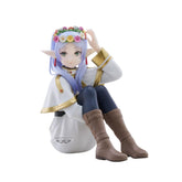 Figura banpresto frieren beyond journey's end espresto frieren con corona de flores 13cm